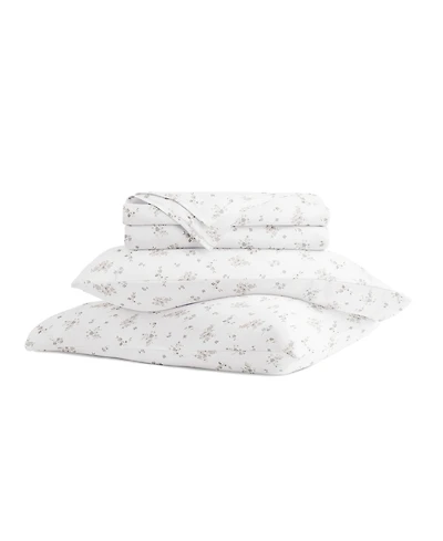 ienjoy Home Long Staple 300-Thread Count Cotton Pattern 4-Pc. Sheet Set, California King