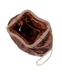Nina Zayla Straw Small Clutch Handbag