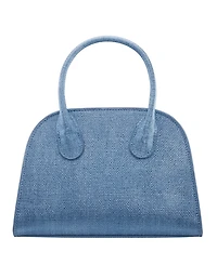 Nina Yorke Metallic Small Satchel Bag