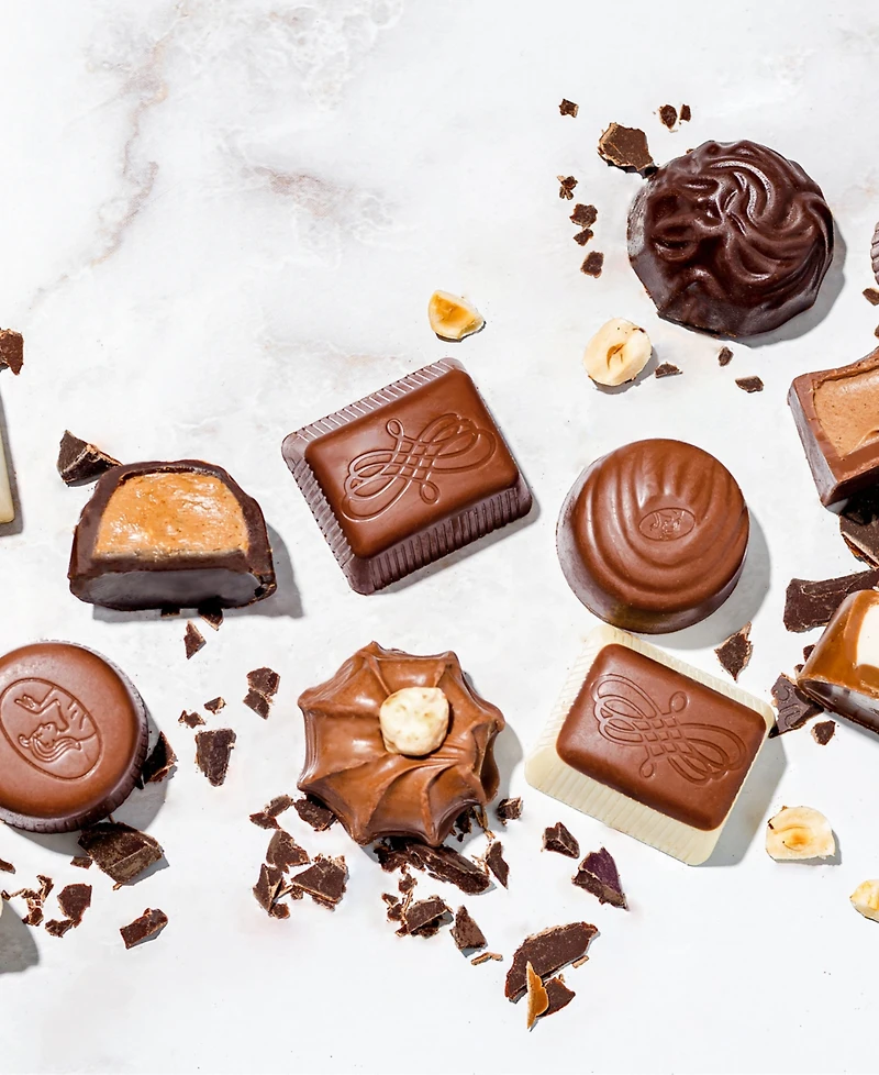 Bonnie & Pop Chocolate Truffle Gift Tin, 2.3 lbs