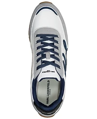 Karl Lagerfeld Men's Lace-Up Low Profile Sneakers