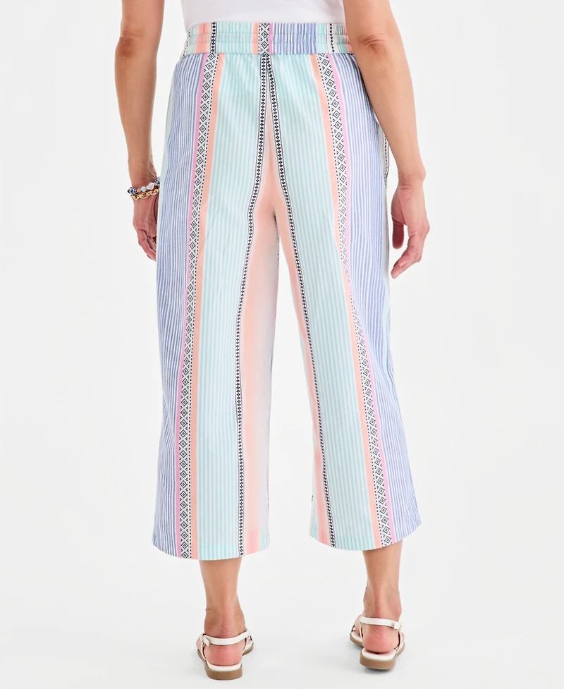 Style & Co Women's Cotton Drawstring Pull-On Pants, Macy's Exclusive