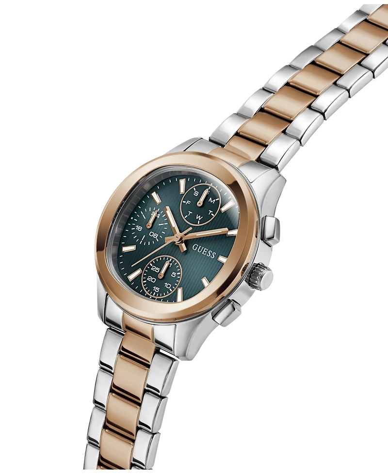 Guess Women's Rose Gold Two-Tone Stainless Steel Analog Watch, 36mm