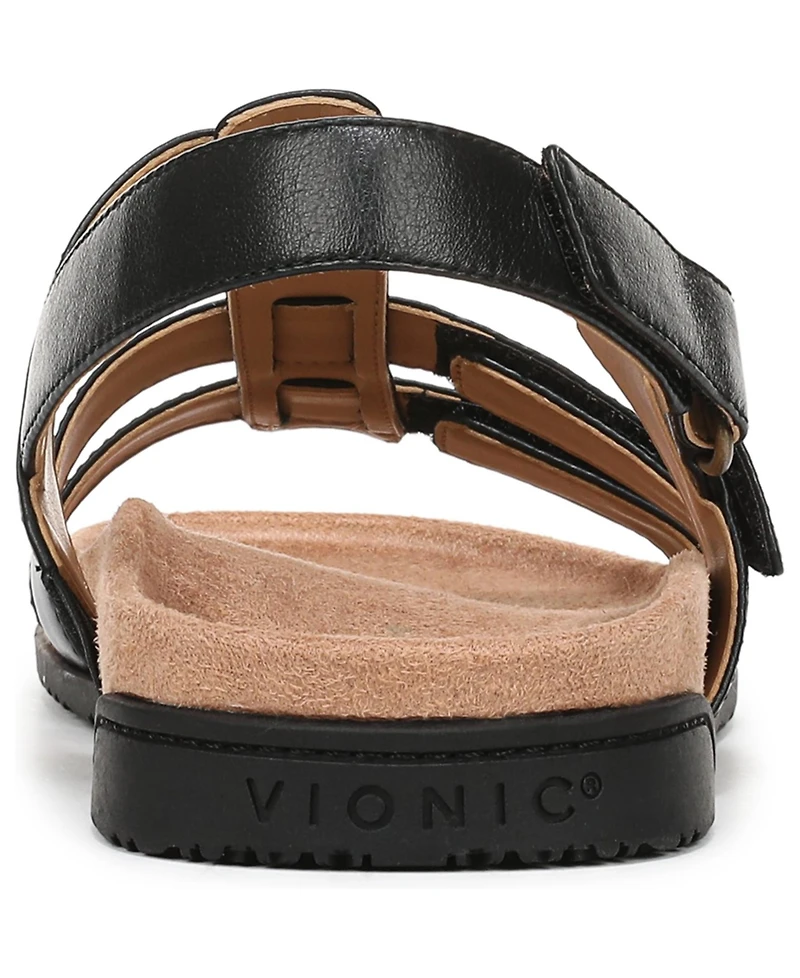 Vionic Womens Eureka Strappy Sandals