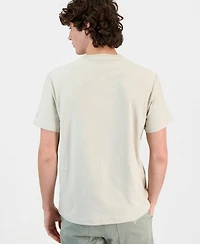 Guess Men's Jacquard Allover Crewneck T-Shirt
