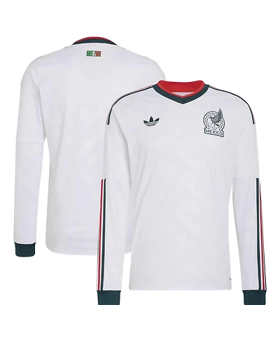 Adidas Men's White Mexico National Team Fifa X World Cup 2026 Away Replica Long Sleeve Jersey