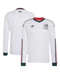 Adidas Men's White Mexico National Team Fifa X World Cup 2026 Away Replica Long Sleeve Jersey