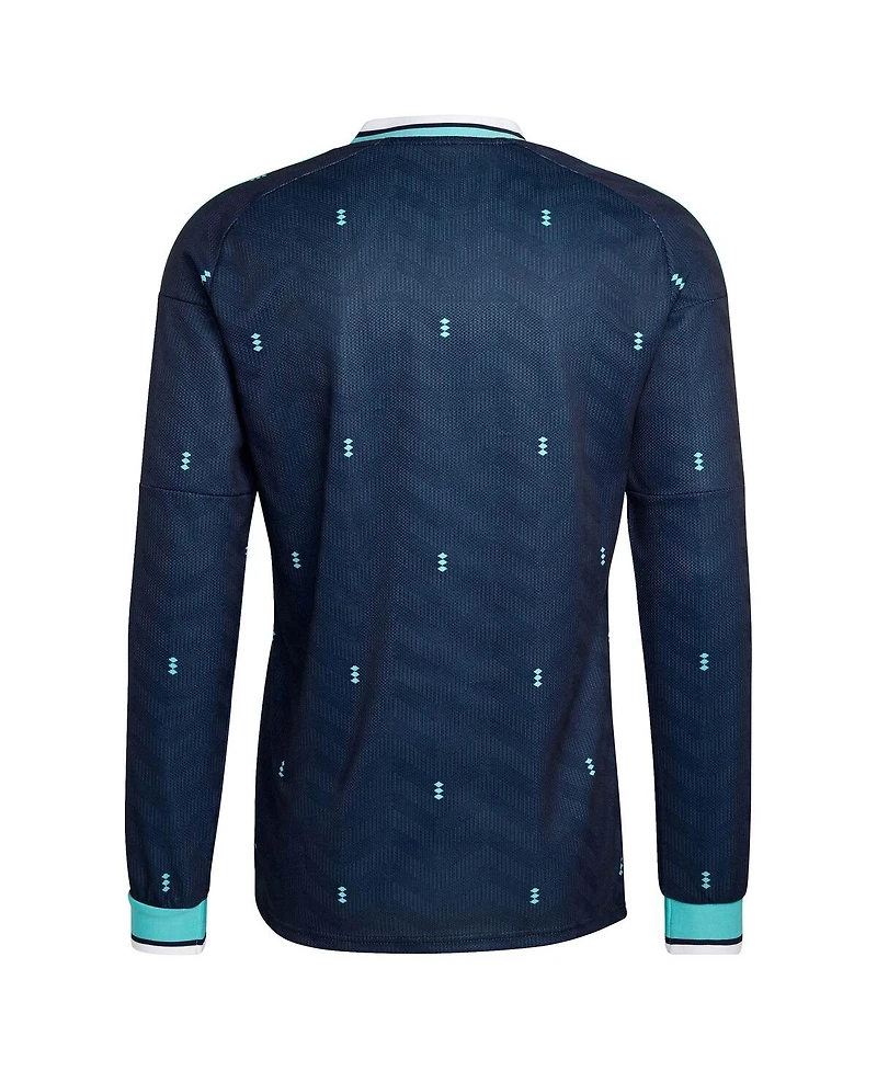 Adidas Men's Navy Germany National Team Fifa X World Cup 2026 Away Replica Long Sleeve Jersey