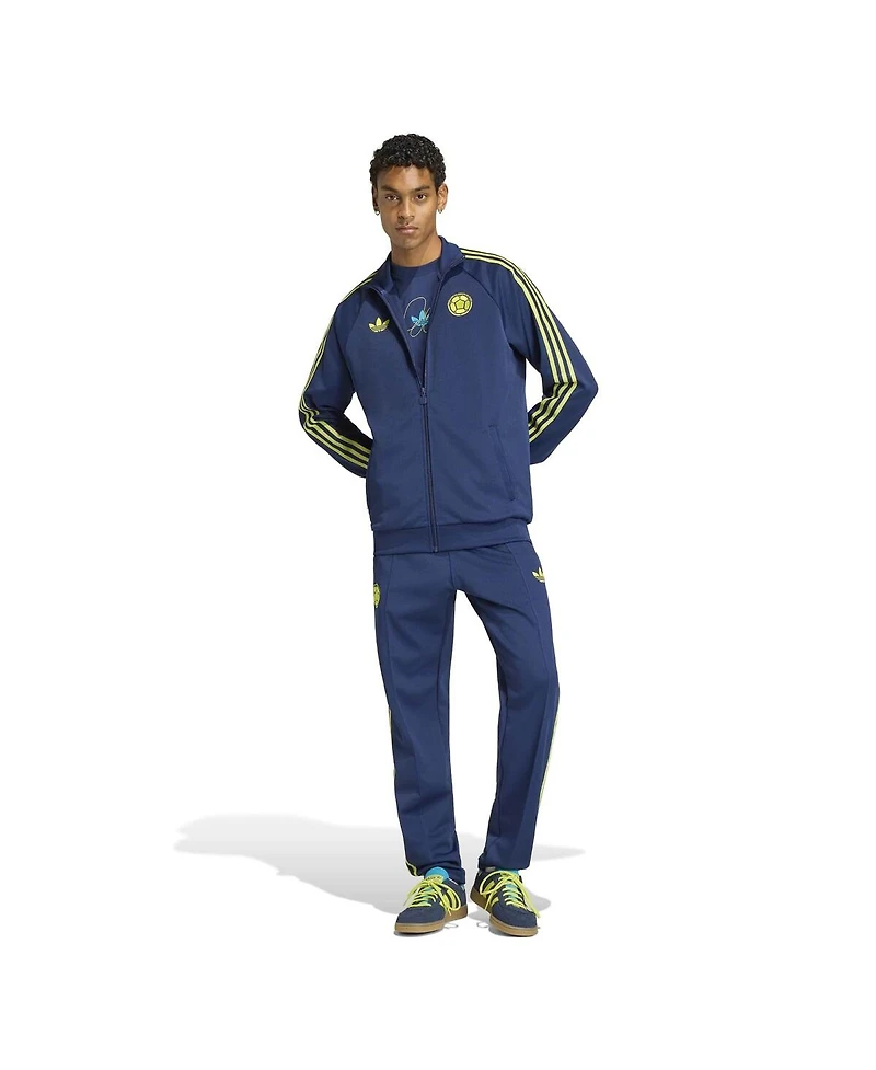 Adidas Men's Navy Colombia National Team 2026 World Cup Originals Track Jacket