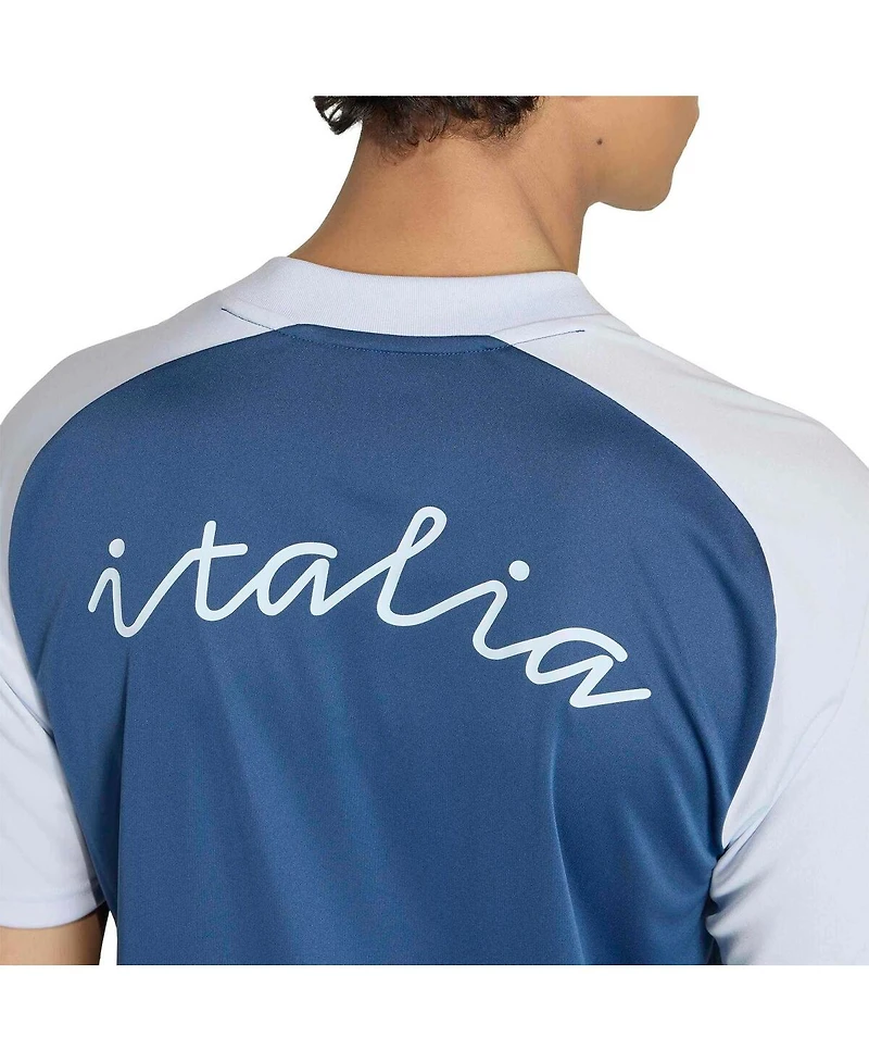 Adidas Men's Blue Italy National Team Fifa X World Cup 2026 Pre-Match Away Training Jersey