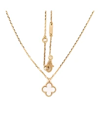 Pre-Owned Van Cleef and Arpels Sweet Alhambra Pendant Necklace