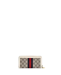 Pre-Owned Gucci Ophidia Zip Around Wallet Gg Coated Canvas
