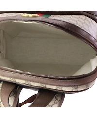 Pre-Owned Gucci Medium Ophidia Backpack Gg Coated Canvas