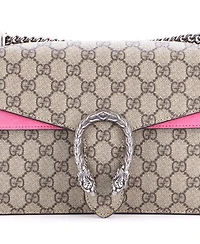 Pre-Owned Gucci Small Dionysus Bag Gg Coated Canvas