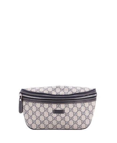 Pre-Owned Gucci Small Belt Bag Gg Coated Canvas with Leather