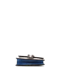 Pre-Owned Gucci Mini Dionysus Bag Blooms Print Gg Coated Canvas