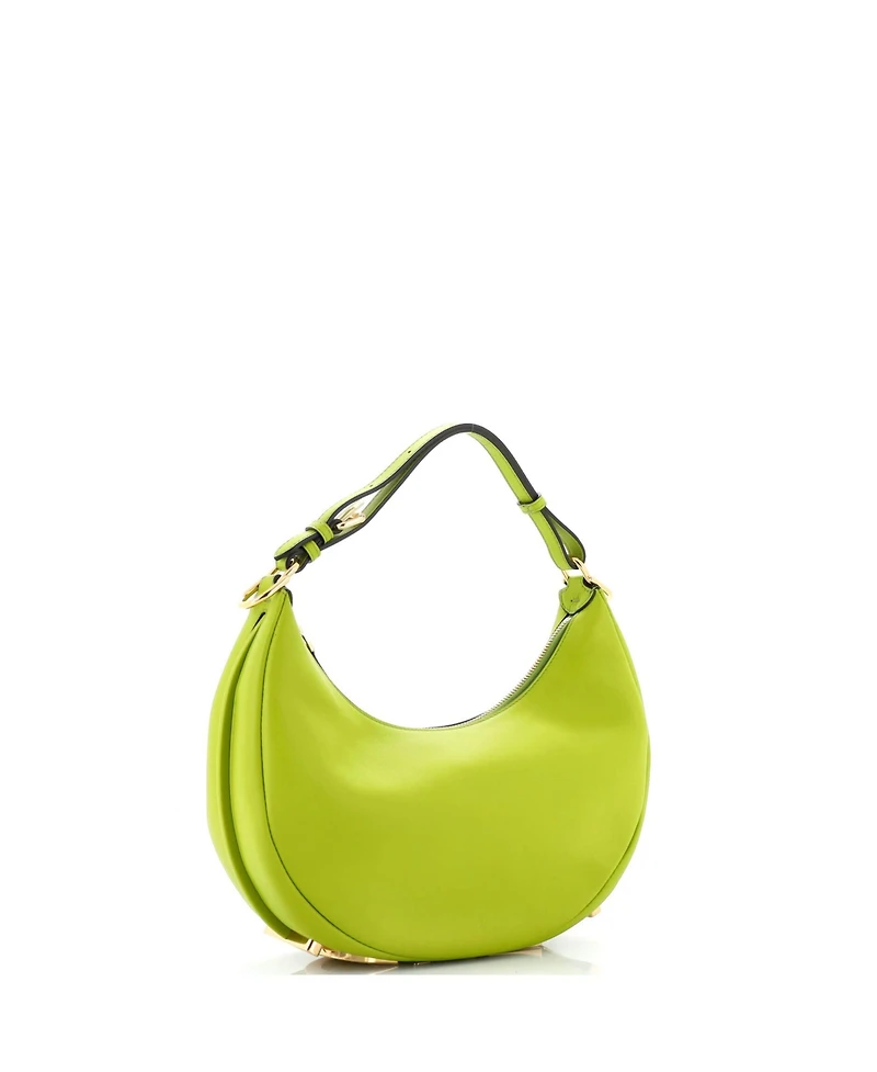 Pre-Owned Fendi Small Fendigraphy Bag Leather