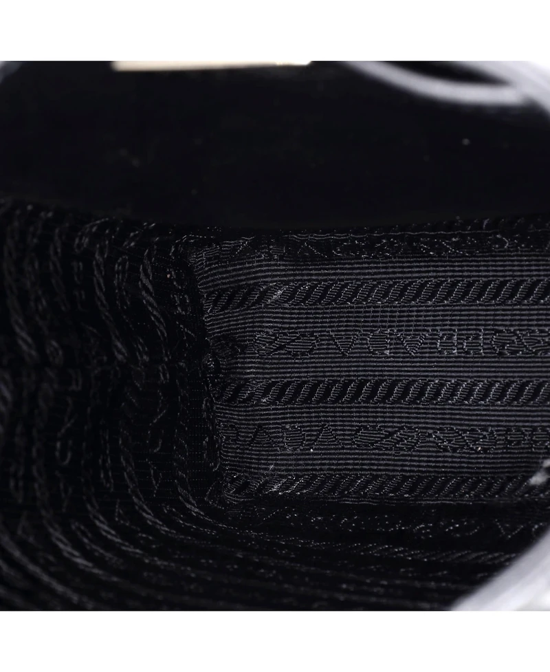 Pre-Owned Prada Small Convertible Tote Brushed Leather