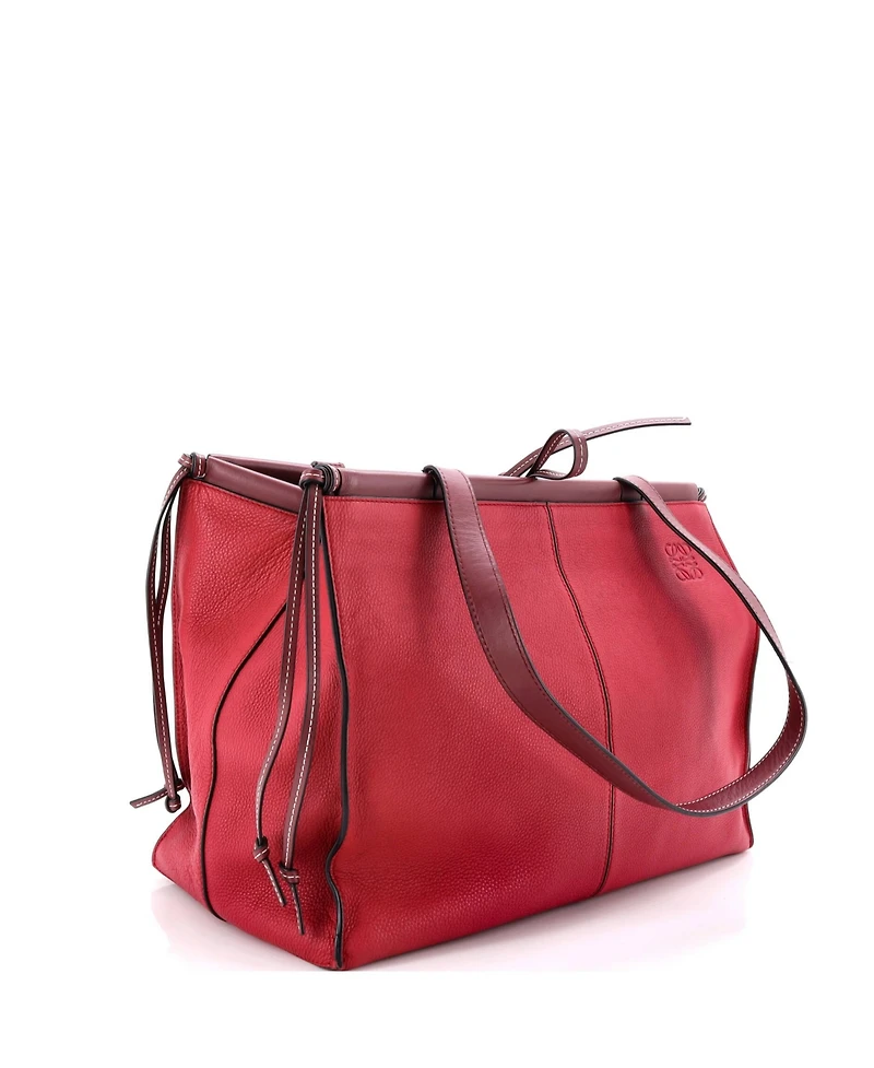 Pre-Owned Loewe Large Cushion Tote Leather