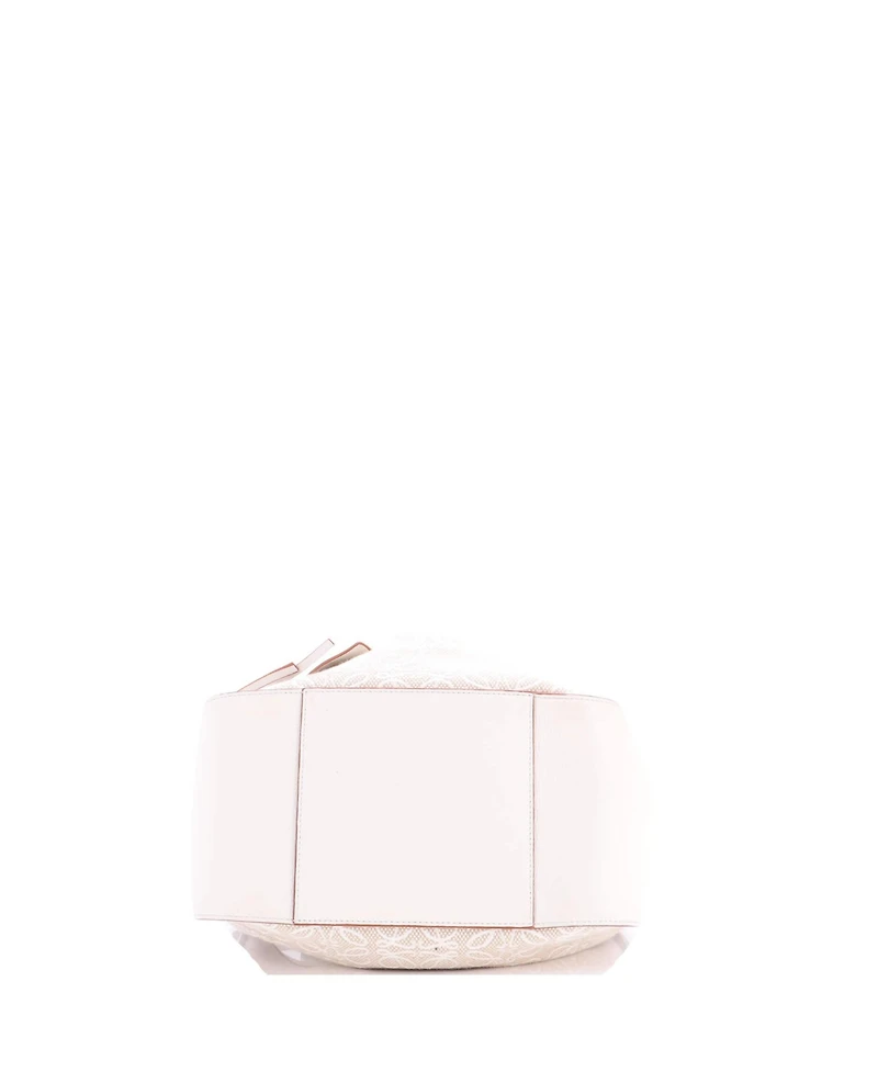 Pre-Owned Loewe Small Hammock Bag Leather and Anagram Jacquard