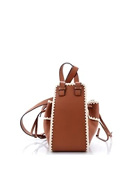 Pre-Owned Loewe Small Hammock Bag Leather with Crochet Detail