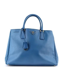 Pre-Owned Prada Large Lux Open Tote Saffiano Leather