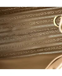 Pre-Owned Prada Small Symbole Shopper Tote Jacquard