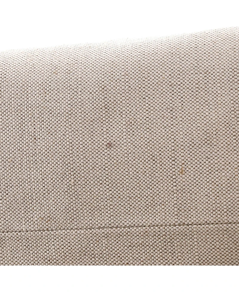 Pre-Owned Prada Large Logo Tote Linen Blend