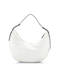 Pre-Owned Prada Large Arque Half Moon Hobo Leather