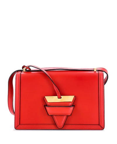 Pre-Owned Loewe Medium Barcelona Shoulder Bag Leather