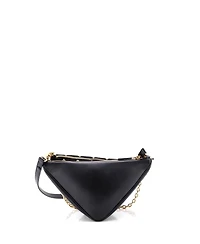 Pre-Owned Prada Mini Symbole Triangle Bag Leather and Jacquard