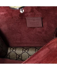 Pre-Owned Gucci Mini Dionysus Bag Blooms Print Gg Coated Canvas