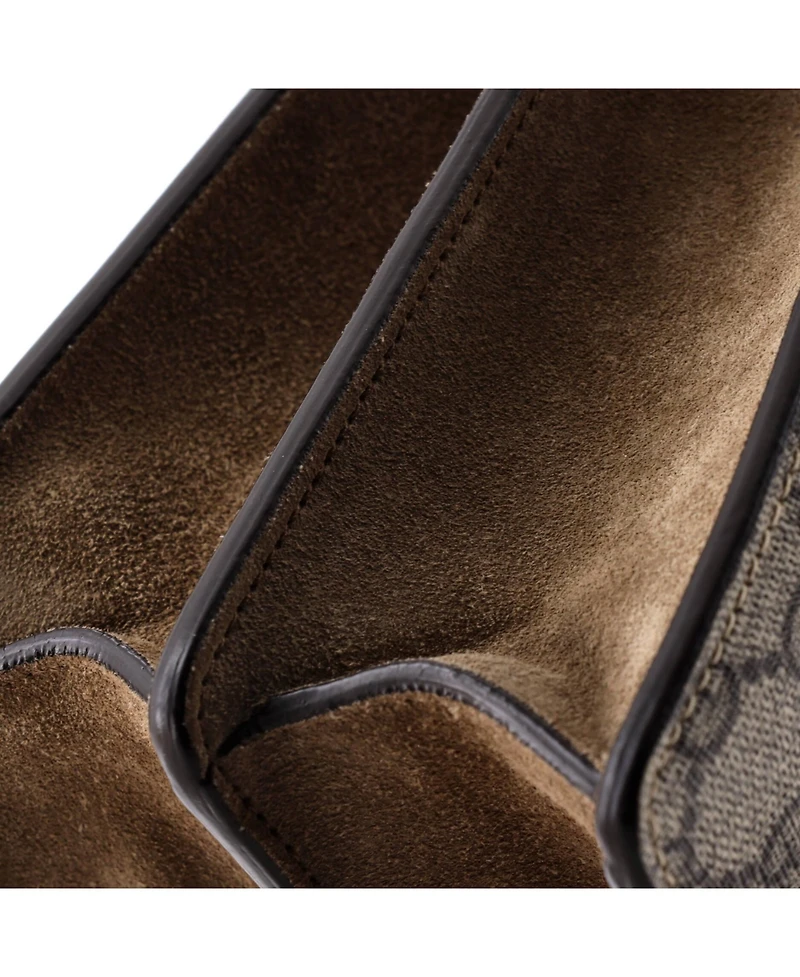 Pre-Owned Gucci Medium Dionysus Bag Gg Coated Canvas