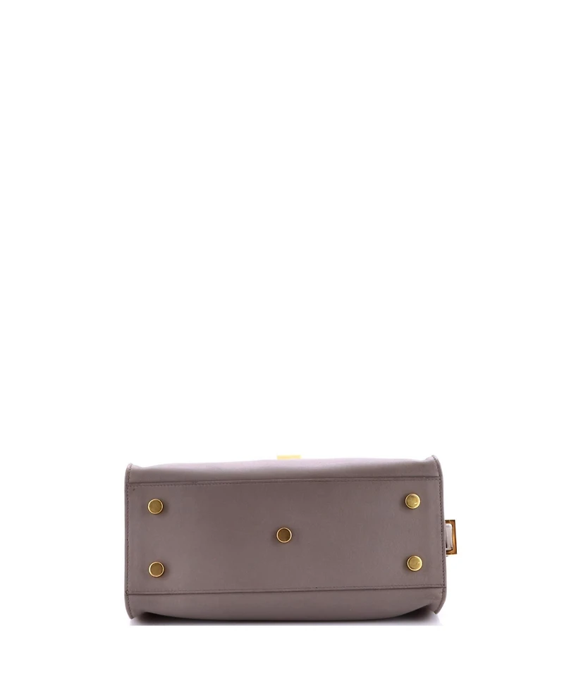 Pre-Owned Saint Laurent Baby Monogram Cabas Leather