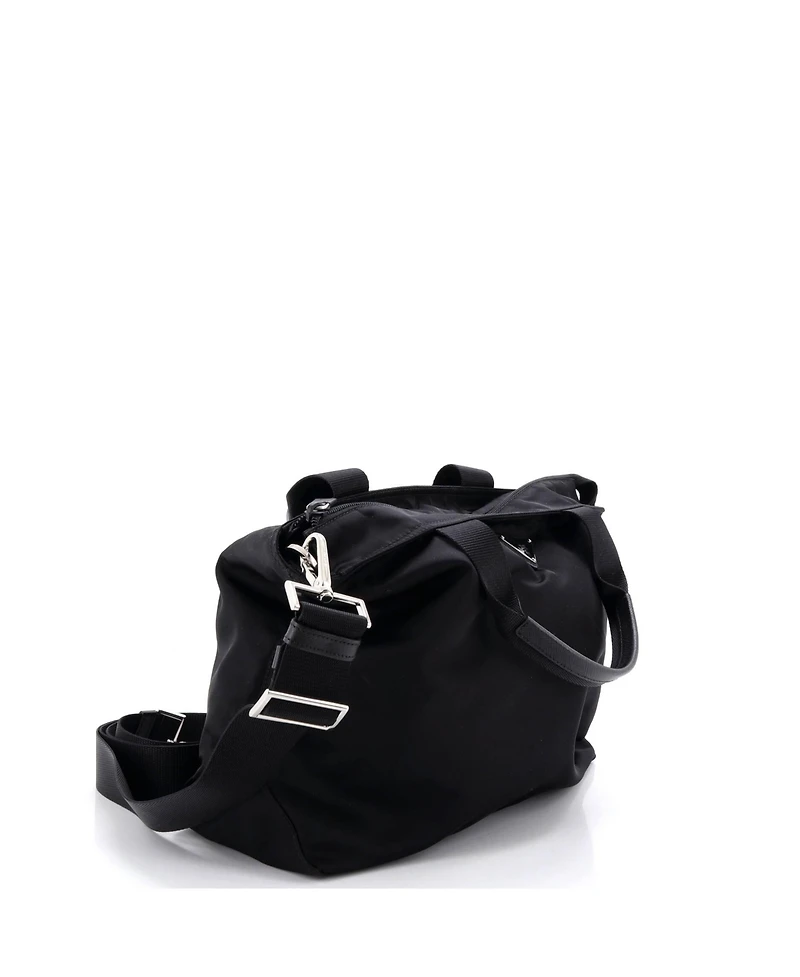 Pre-Owned Prada Small Vela Convertible Tote Tessuto