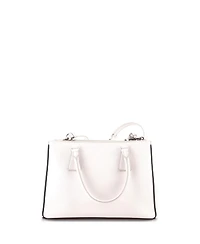 Pre-Owned Prada Small Galleria Double Zip Tote Saffiano Leather