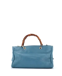 Pre-Owned Gucci Medium Bamboo Shopper Tote Leather