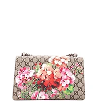 Pre-Owned Gucci Dionysus Bag Blooms Print Gg Coated Canvas