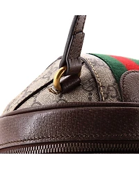 Pre-Owned Gucci Mini Ophidia Basketball Bag Gg Coated Canvas