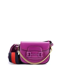 Pre-Owned Gucci Horsebit 1955 Flap Wallet with Strap Leather