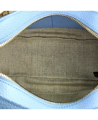 Pre-Owned Gucci Mini Bree Disco Crossbody Bag Gg Canvas with Leather