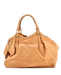 Pre-Owned Gucci Large Sukey Tote Guccissima Leather