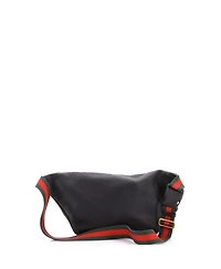 Pre-Owned Gucci Medium Logo Belt Bag Printed Leather