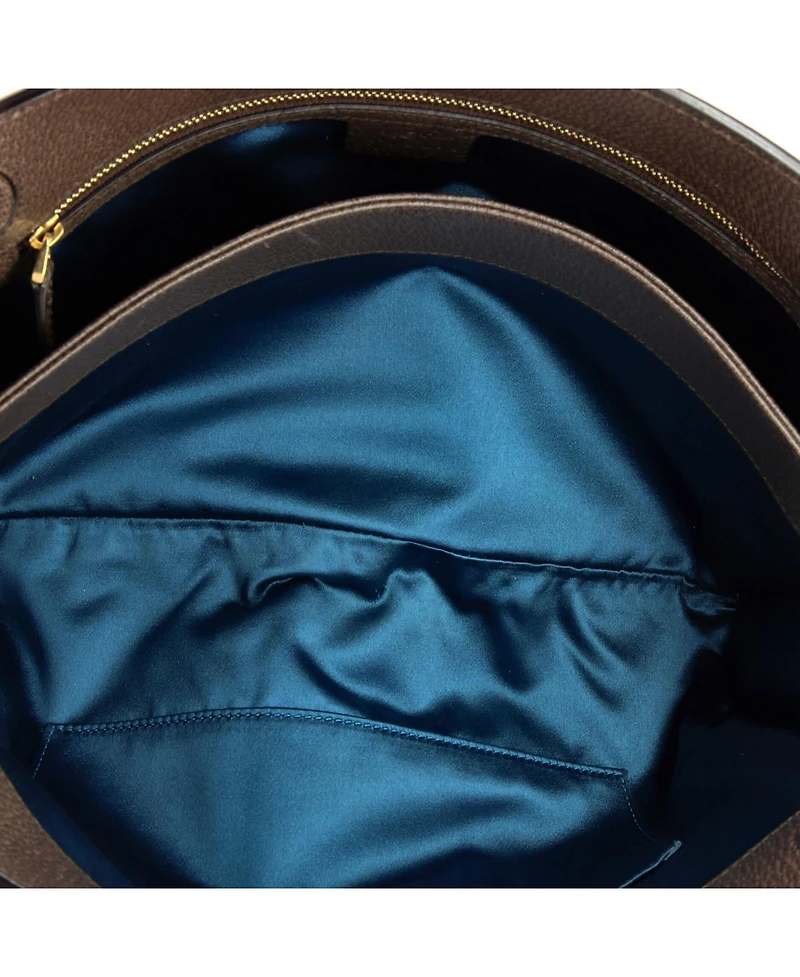 Pre-Owned Gucci Medium Ophidia Chain Shoulder Bag Gg Coated Canvas