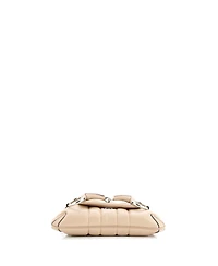 Pre-Owned Gucci Small Horsebit Chain Shoulder Bag Vertical Quilted Leather