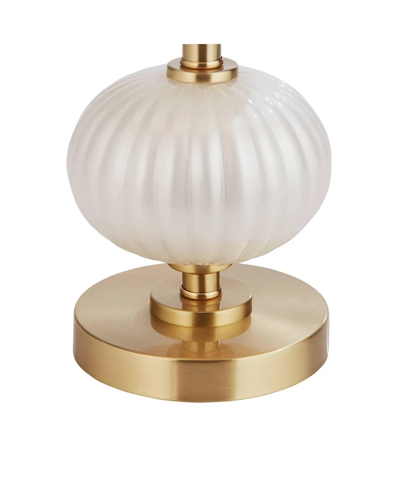 Possini Euro Design Possini Euro Grace 30" High Pearl Fluted Glass Table Lamp