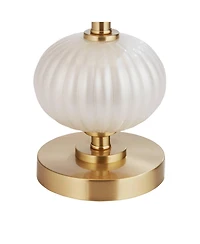 Possini Euro Design Possini Euro Grace 30" High Pearl Fluted Glass Table Lamp