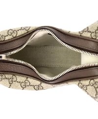 Pre-Owned Gucci Small Attache Shoulder Bag Gg Coated Canvas