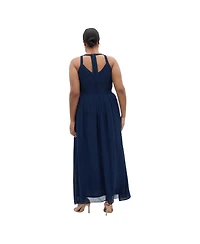 City Chic Women's Plus size Panelled Bodice Maxi Dress