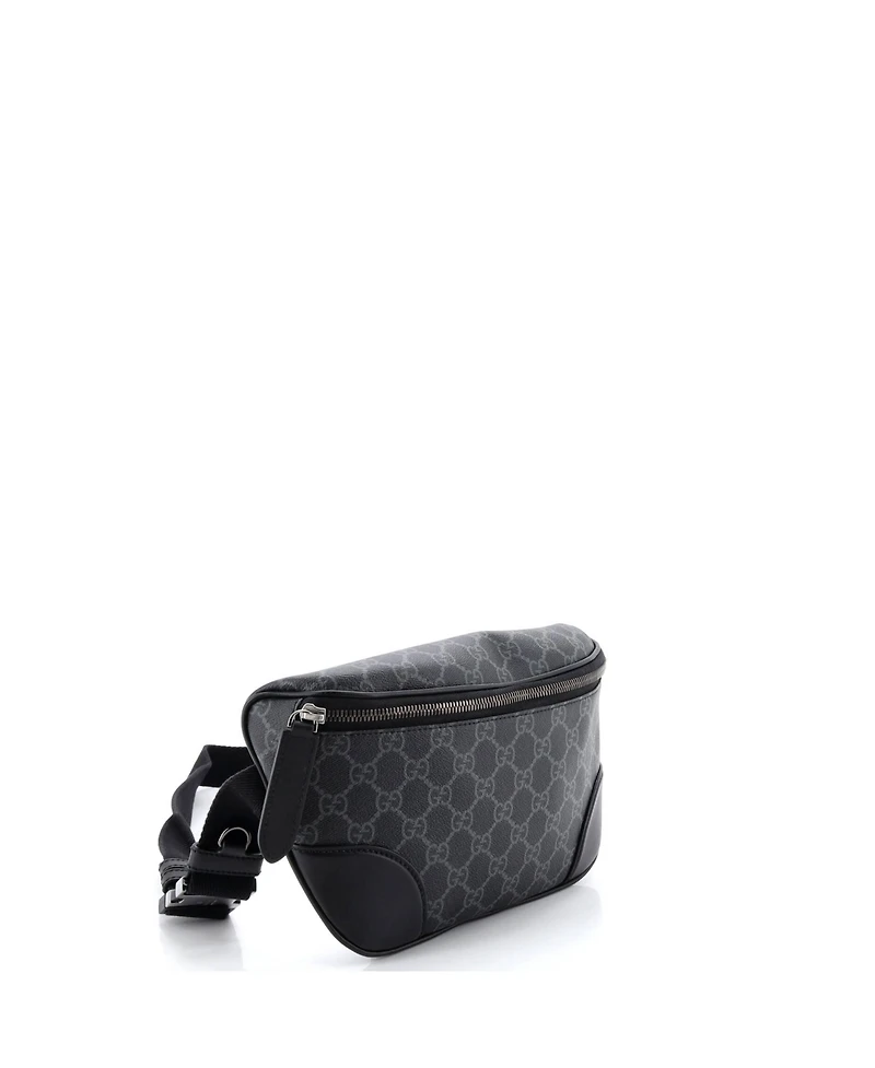 Pre-Owned Gucci Medium Gg Emblem Belt Bag Gg Coated Canvas